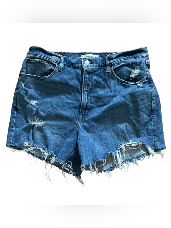 Abercrombie & Fitch Pants - Abercrombie & Fitch The 4” Mom Short High Rise Women Sz 31 12